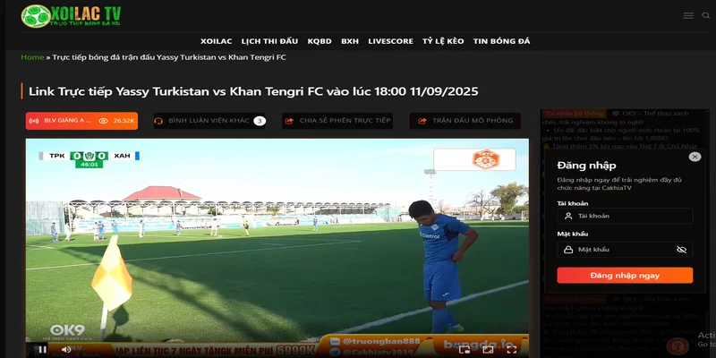 Chọn độ phân giải thích hợp khi xem trực tiếp bóng đá