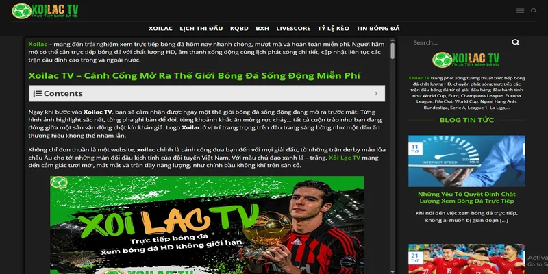 Nền Tảng Nào Xem Trực Tiếp Bóng Đá Đỉnh Nhất? 5 Đâu là lý do khiến xoilac được sự tin tưởng hàng đầu